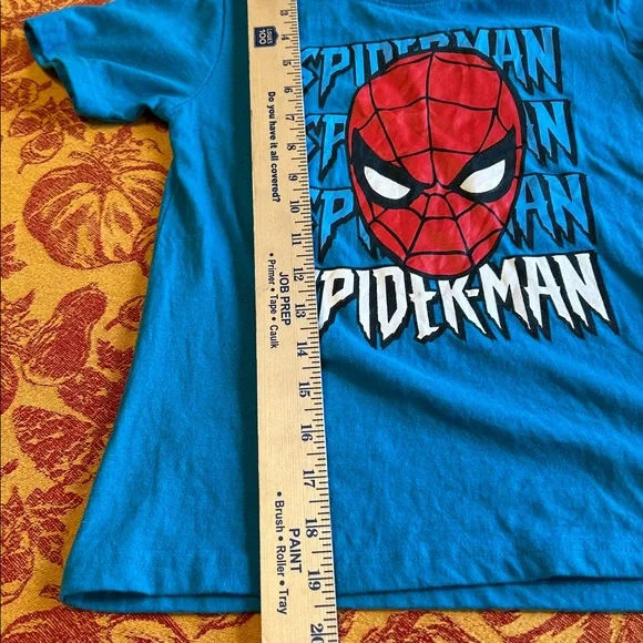 Marvel Spider-Man The Amazing Spider-Man Boys Short Sleeve T-shirt 7 EUC - Picture 8 of 8